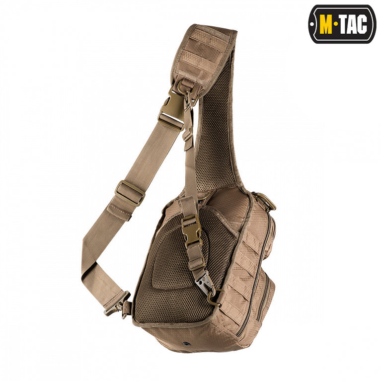 Marsupio Monospalla Softair Molle COYOTE Urban Line City Hunter Hexagon M-TAC