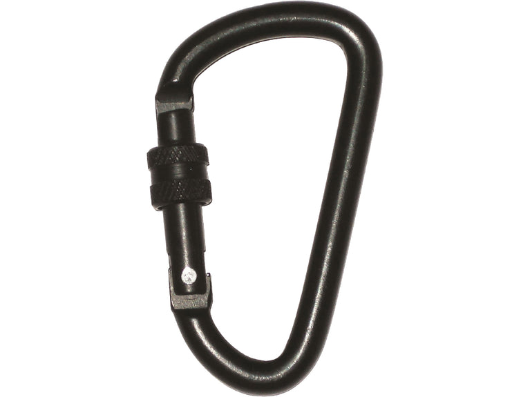MOSCHETTONE DA 6mm NERO 2 PEZZI HIGHLANDER