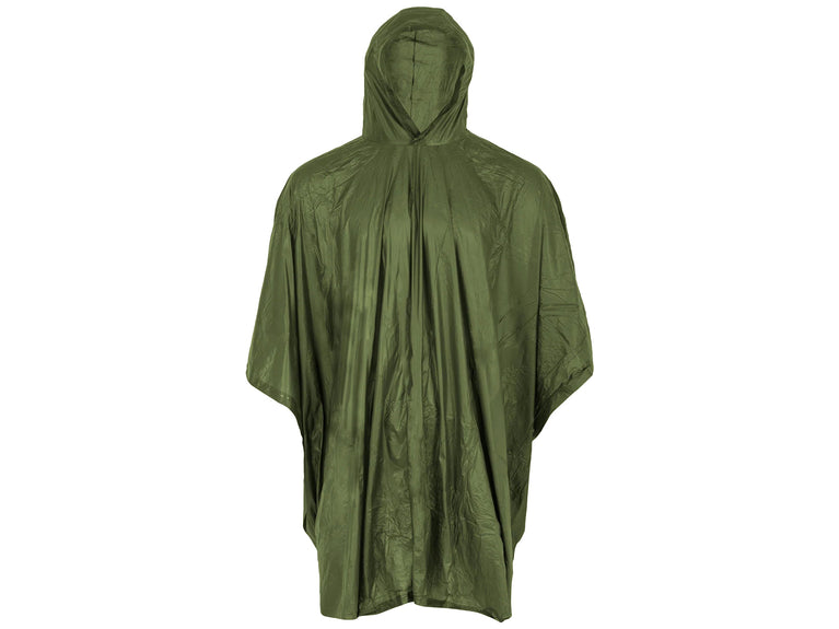 PONCHO IN PVC OD GREEN HIGHLANDER