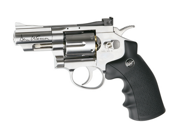 REVOLVER A CO2 2.5'' CAL. 4,5 POT.<7,5 JOULE DAN WESSON