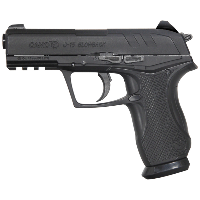 PISTOLA C15 BLOWBACK CO2 CAL.4.5 Pot.<7.5J GAMO