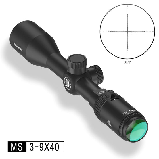 OTTICA DO MS 3-9X40 TUBO 1" ANELLI 11 mm DISCOVERY OPTICS