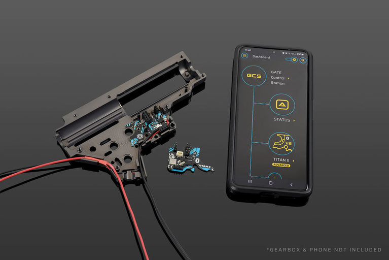 CENTRALINA TITAN II BLUETOOTH EXPERT PER GEARBOX V2 CAVI POSTERIORI GATE