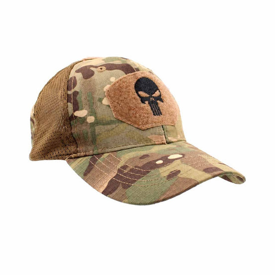 CAPPELLO DA BASEBALL MULTICAM CON LOGO PUNISHER IMMORTAL WARRIOR