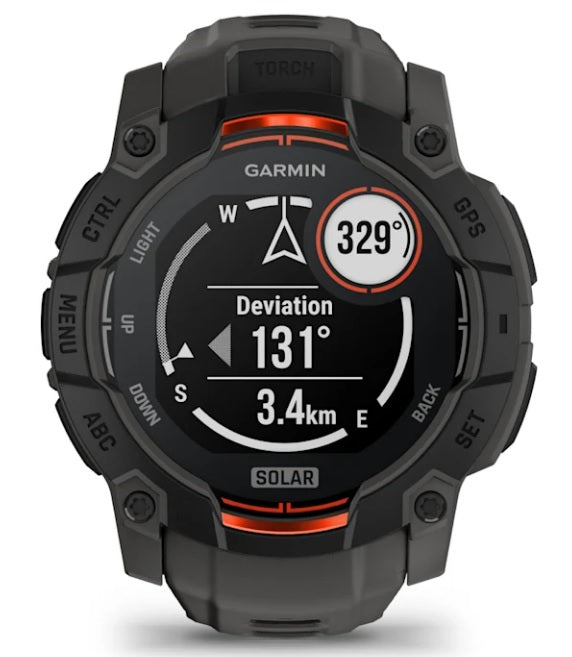 SMARTWATCH INSTINCT 3 50mm CON RICARICA SOLARE GARMIN