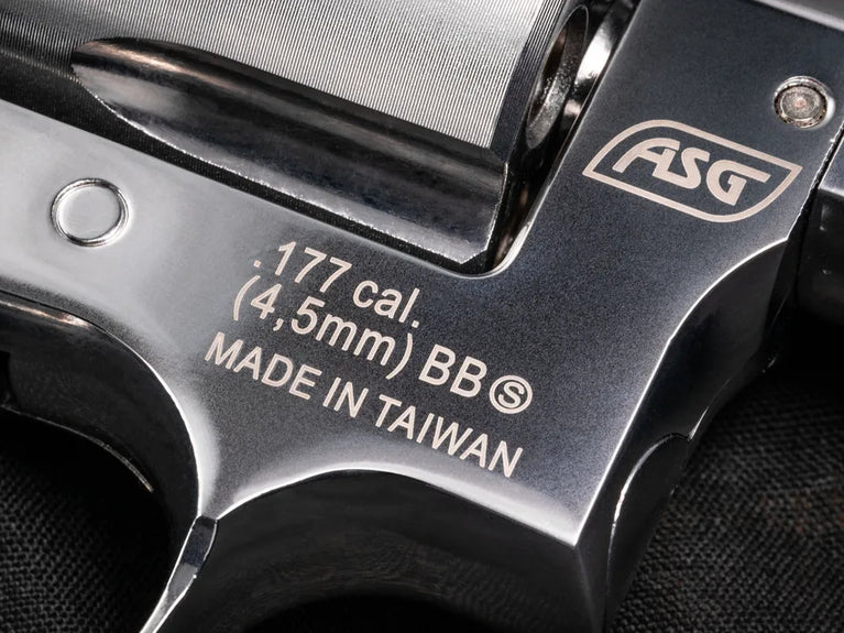 PISTOLA MAGNUM A CO2 .357 CANNA DA 2,5" CAL. 4,5 <7,5J ASG