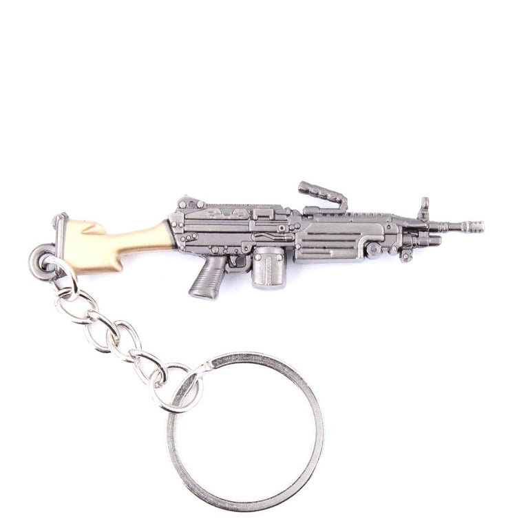 PORTACHIAVI A FORMA DI MITRAGLIATRICE M249 DA 7 CM BLOOD HERITAGE