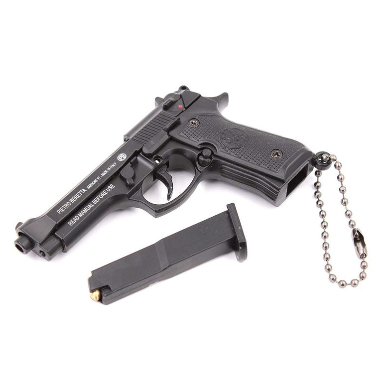 PORTACHIAVI A FORMA DI PISTOLA BERETTA B92F 7,5 cm BLOOD HERITAGE