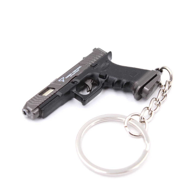 PORTACHIAVI A FORMA DI PISTOLA TTI G34 DA 5cm GRIGIA/NERA BLOOD HERITAGE
