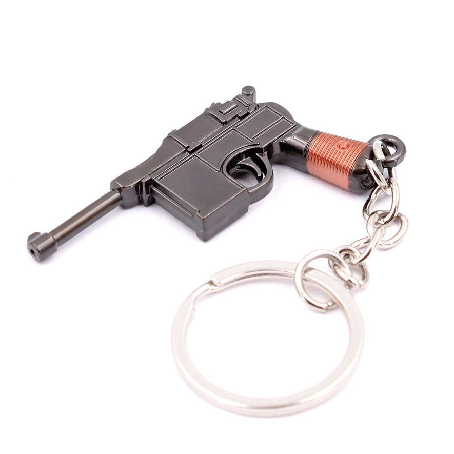 PORTACHIAVI A FORMA DI PISTOLA M1896 DA 5 CM BLOOD HERITAGE