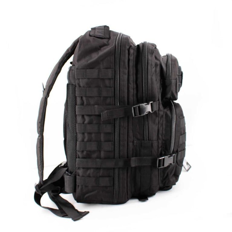 ZAINO TATTICO CON ATTACCHI MOLLE DA 36 L. NERO IMMORTAL WARRIOR