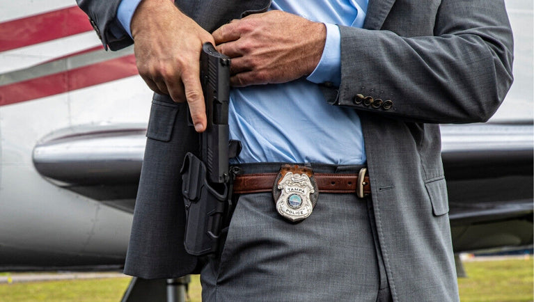 FONDINA SINISTRA T-SERIES L3D DUTY HOLSTER PER GLOCK 17/19/22/23/31/32/47 TLR-1/2 BLA