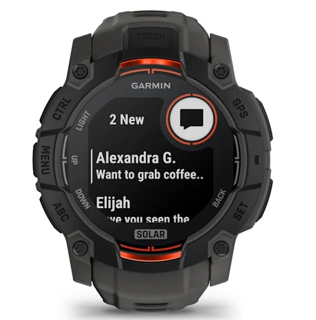 SMARTWATCH INSTINCT 3 50mm CON RICARICA SOLARE GARMIN