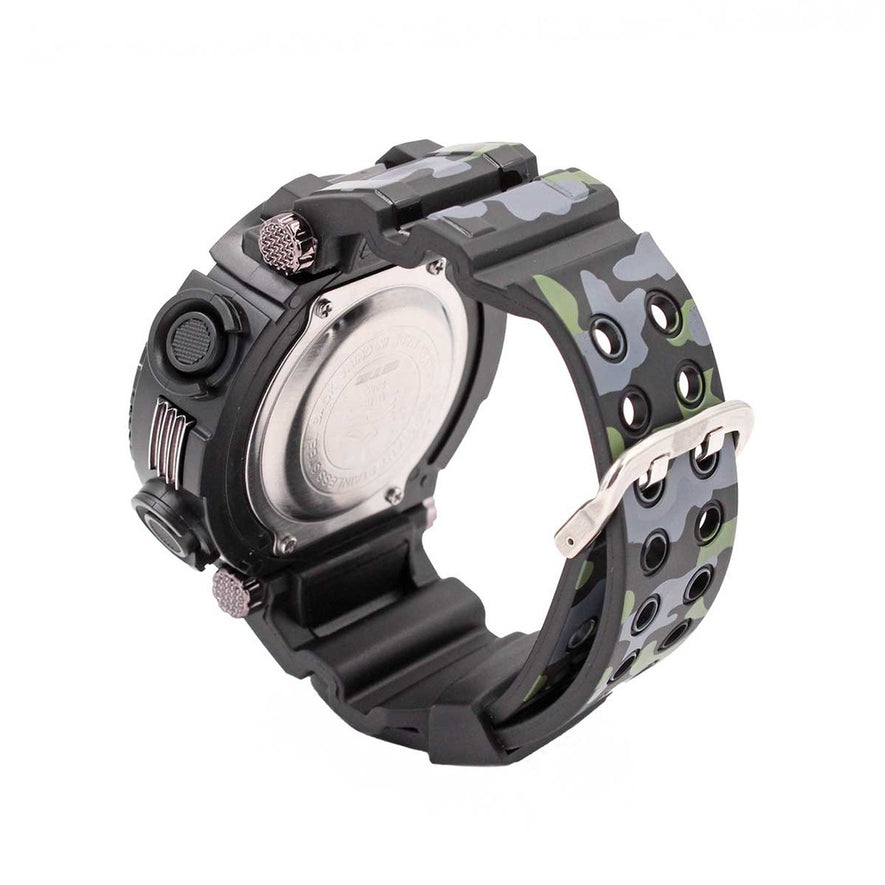 OROLOGIO TATTICO DZM 6863 CON CINTURINO MIMETICO FORAVENTURE