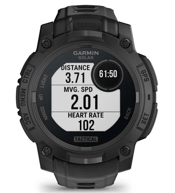 SMARTWATCH INSTINCT 3 45mm SOLAR TACTICAL EDITION GARMIN