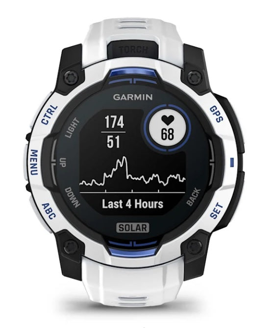 SMARTWATCH INSTINCT 3 45mm CON RICARICA SOLARE GARMIN