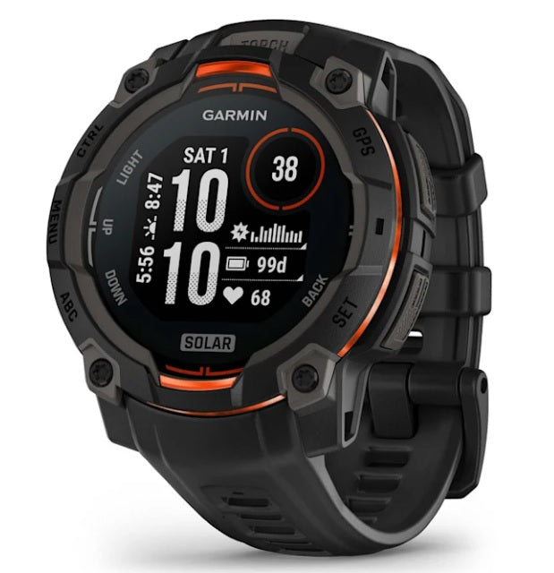 SMARTWATCH INSTINCT 3 45mm CON RICARICA SOLARE GARMIN