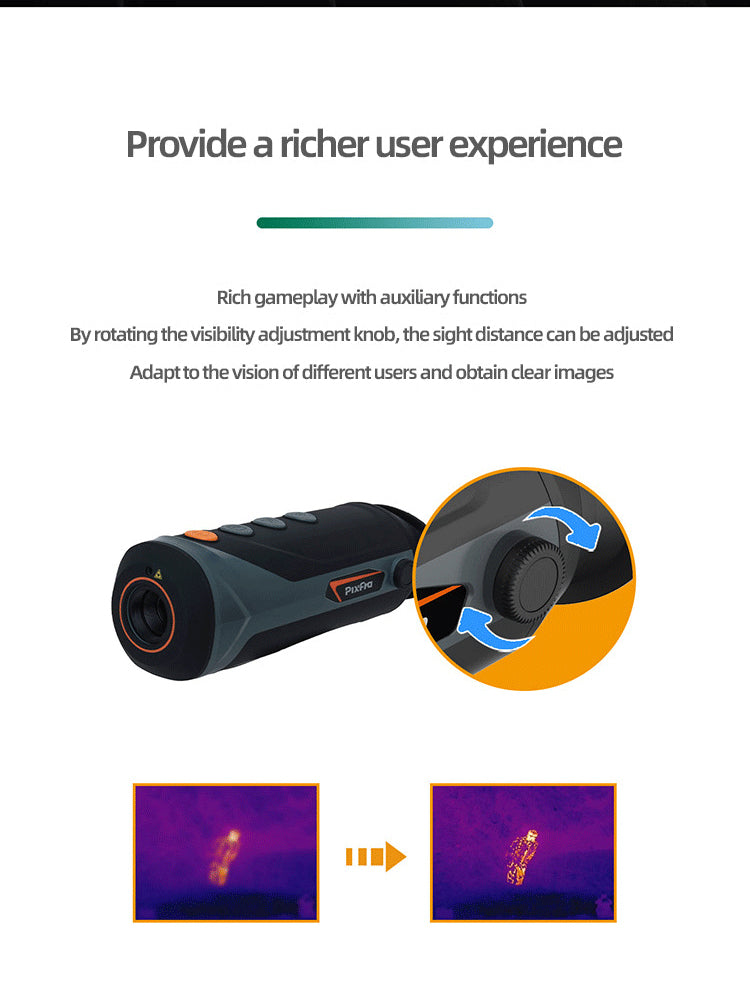 VISORE TERMICO M20-B7 LENTE 7MM PIXFRA