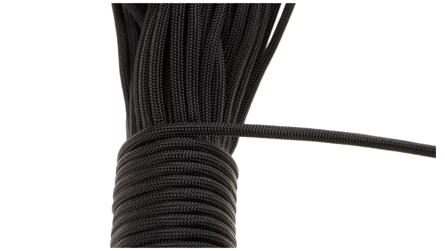 MATASSINA CORDINO PARACORD TYPE III 550 20MT COLORE NERO