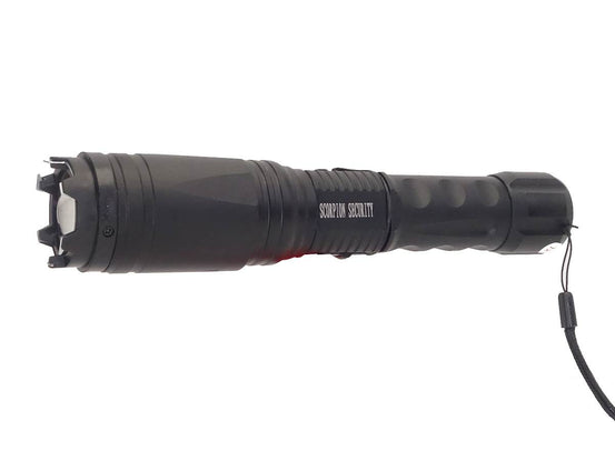 DISSUASORE ELETTRICO X100 CON TORCIA POTENZA da 8.000.000 VOLTS TORCIA DA 400 Lm RICARICABILE