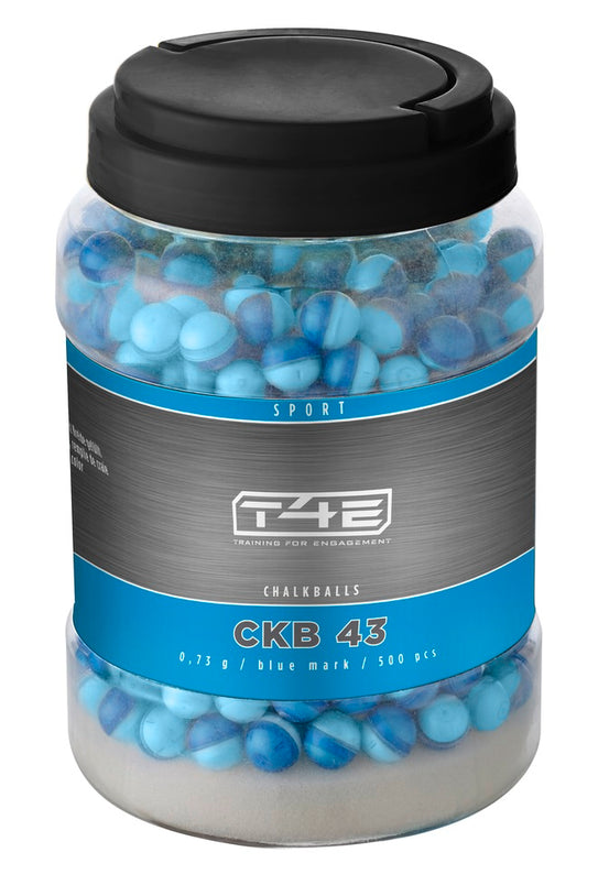 MUNIZIONI T4E CAL .43 Sport CKB 43 Chalk Balls 0.73g 500 PEZZI T4E