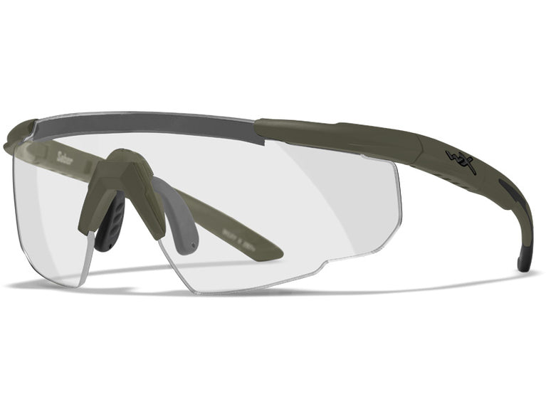 OCCHIALI PROTETTIVI WILEY X SABER ADVANCED SET 3 LENTI MONTATURA OD GREEN WILEYX