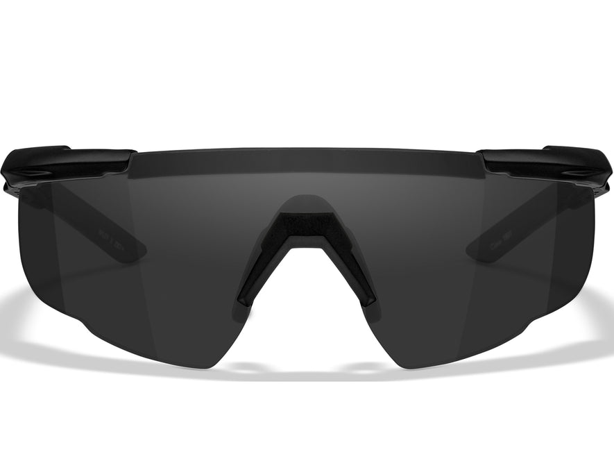 OCCHIALI BALISTICI NERI WILEY X SABER ADANCED MOD.317 CON 2 LENTI WILEY X