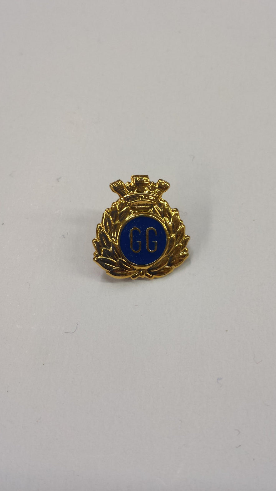 SPILLA GUardie giurate in metaLLO BLU E ORO CM 3
