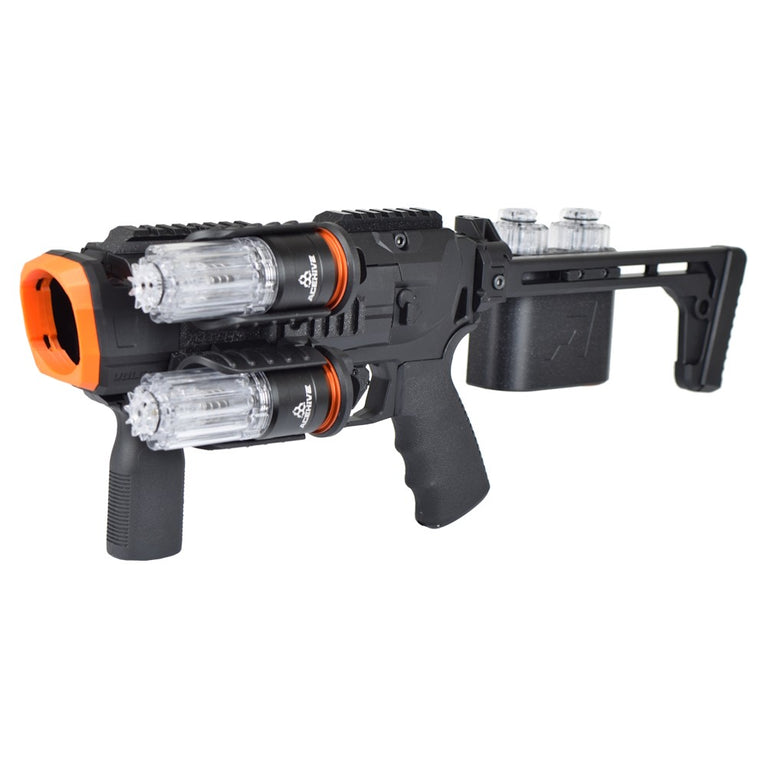 LANCIAGRANATE VOLCANO DELUXE EDITION ACETECH CON SIMULAZIONE DI FIAMMATA E TRACER INTEGRATI ACETECH