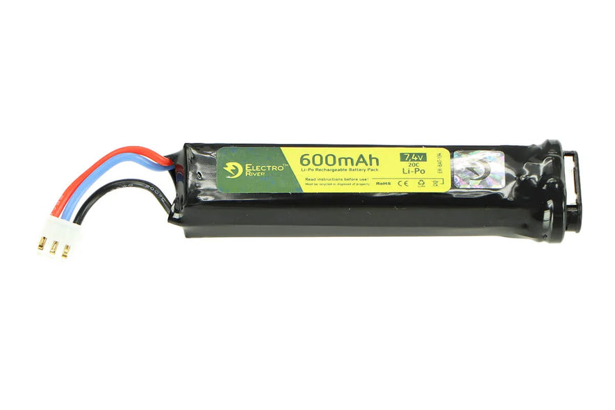 BATTERIA LI-PO 7,4V 600mAh 20C PER AEP ELECTRO RIVER
