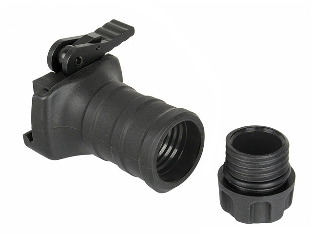 IMPUGNATURA VERTICALE STUBBY CON SISTEMA QD PER SLITTE PICATINNY NERA FMA