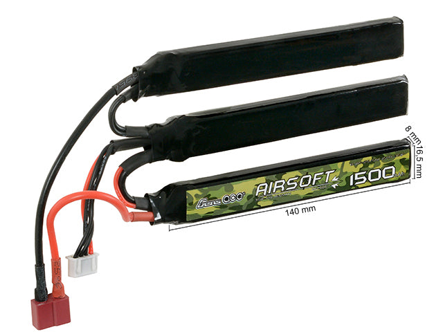 BATTERIA LI-PO 1500mAh 11,1V 25C T-PLUG GENS ACE