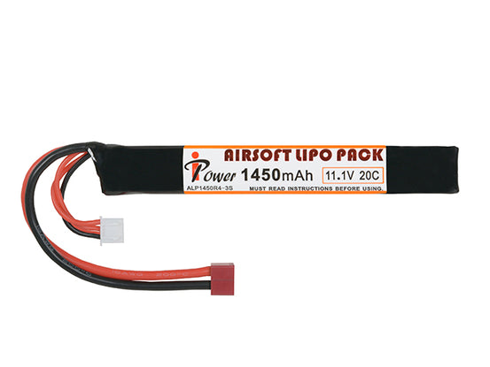 BATTERIA LI-PO 11.1V 1450mAh 20C TUBE T-PLUG IPOWER