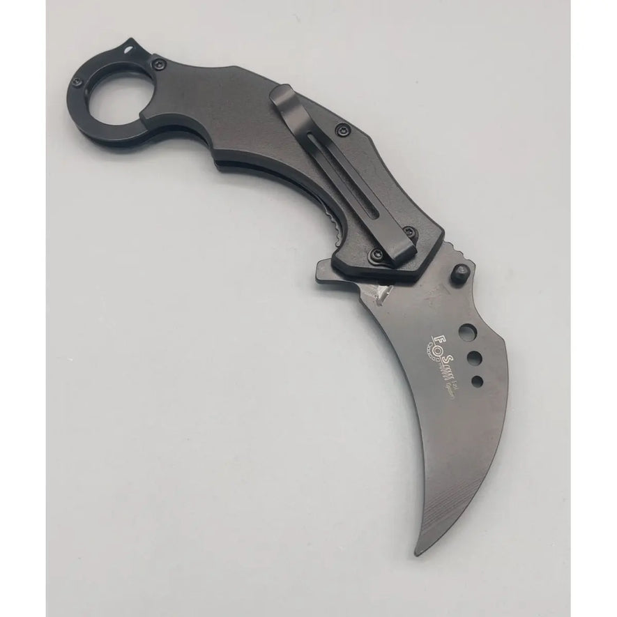 COLTELLO KARAMBIT AD APERTURA ASSISTITA DA ALLENAMENTO ALBAINOX