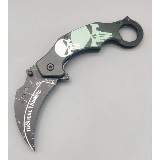 COLTELLO KARAMBIT AD APERTURA ASSISTITA DA ALLENAMENTO ALBAINOX