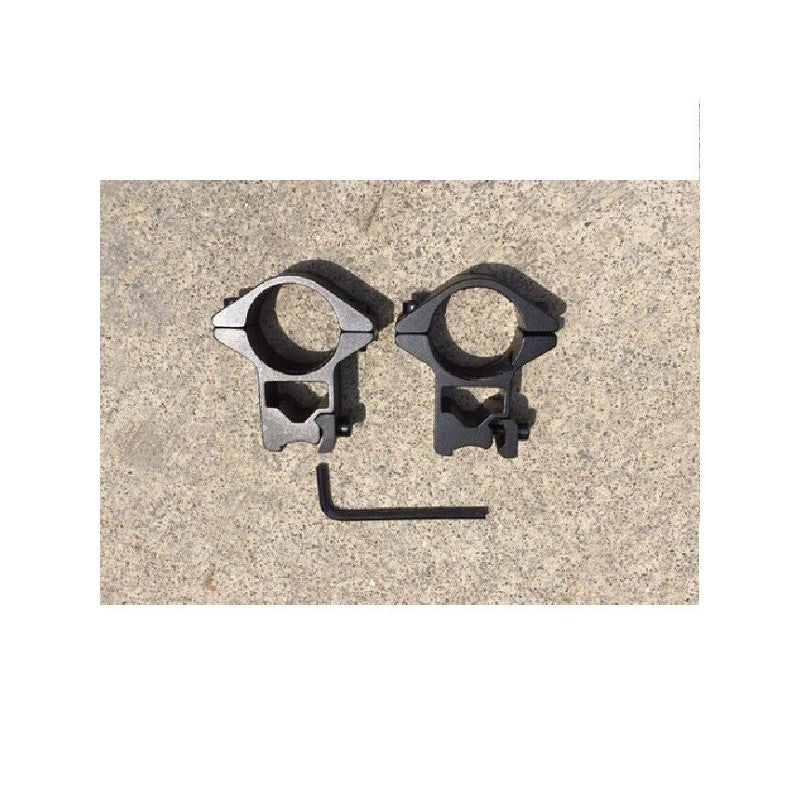 ANELLI DA 25mm ALTI PER SLITTE WEAVER