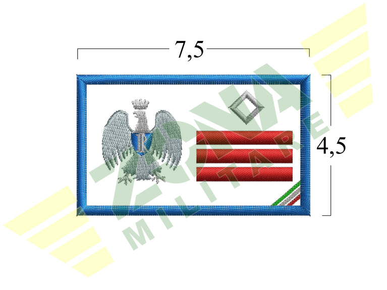 Grado Assistente Capo Coordinatore Polizia Penitenziaria ricamato