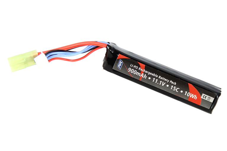 Batteria Li-Po 11,1V 900mAh 15C ASG