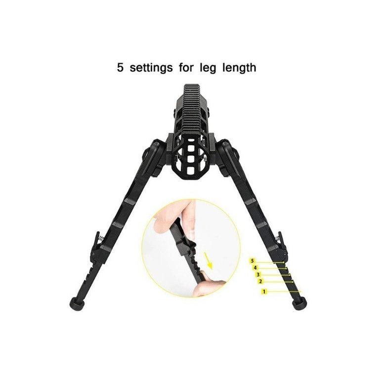 BIPIEDE V9 PER SLITTE M-LOK 6-8"