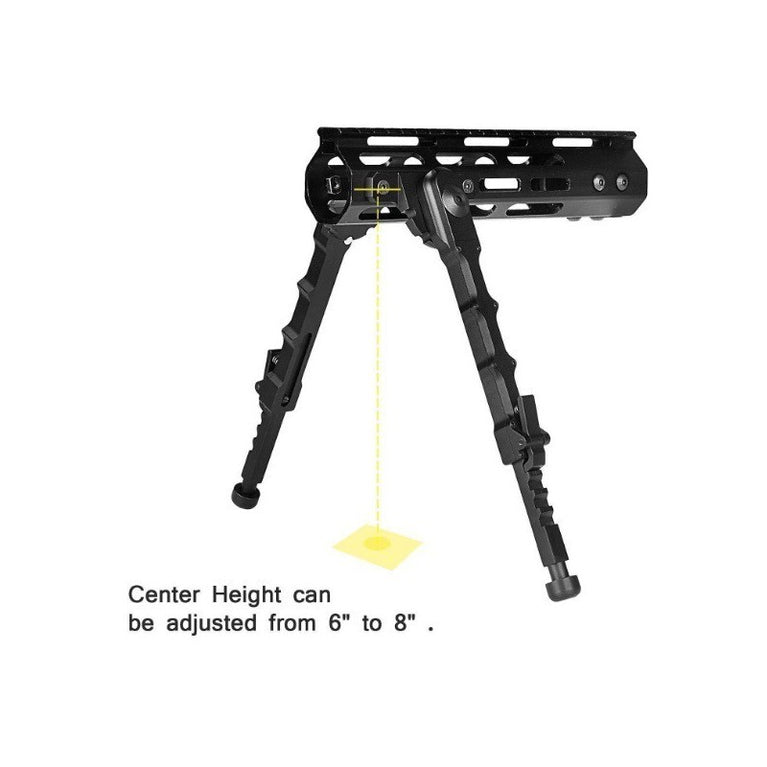 BIPIEDE V9 PER SLITTE M-LOK 6-8"
