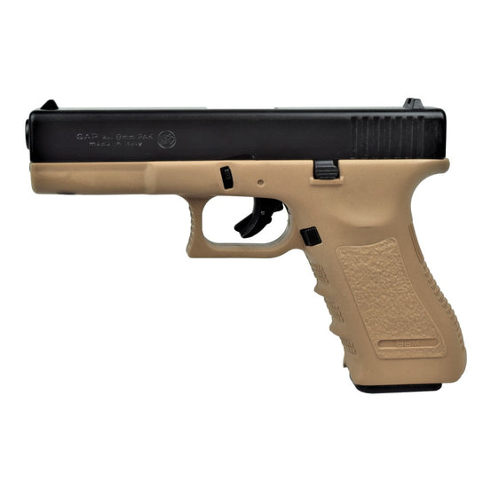 PISTOLA A SALVE GAP CALIBRO 8mm NERA/TAN BRUNI GUNS