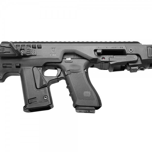 MICRO RONI KIT CONVERSIONE CARABINA PER SERIE GLOCK 17-19-22 NERO CAA