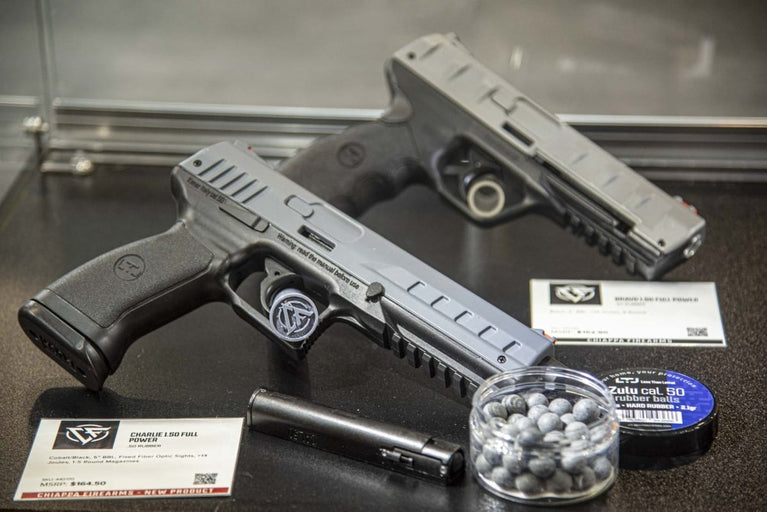 PISTOLA MARCATORE PAIN&BALL CHARLIE 528 A CO2 CALIBRO .50 POT. 12,7 JOULE CHIAPPA FIREARMS