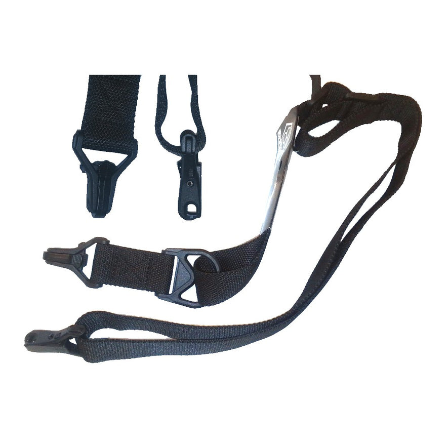 CINGHIA A DUE PUNTI MS3 NERA WOSPORT