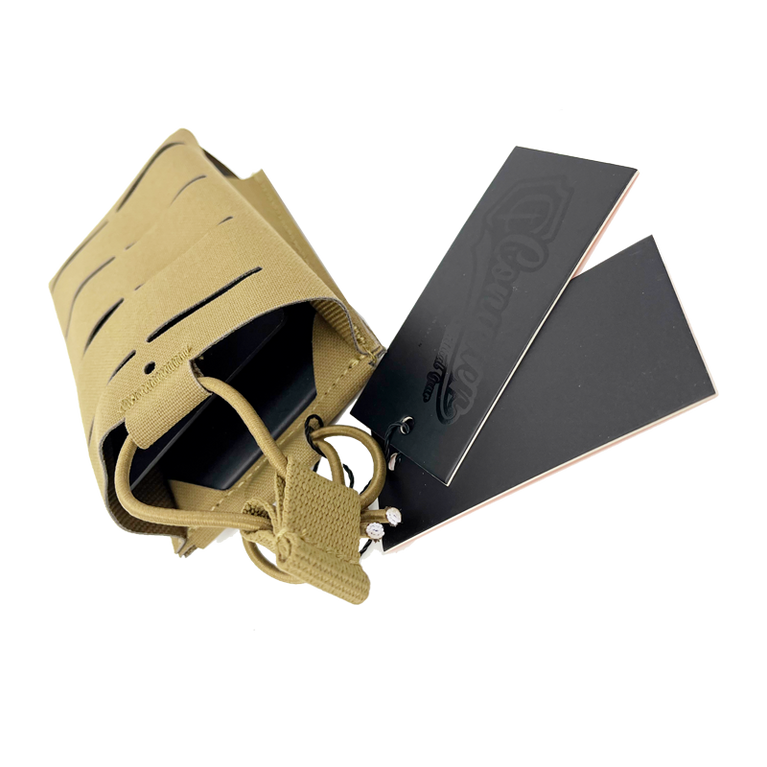 TASCA PORTA CARICATORE SINGOLA COYOTE BROWN CONQUER