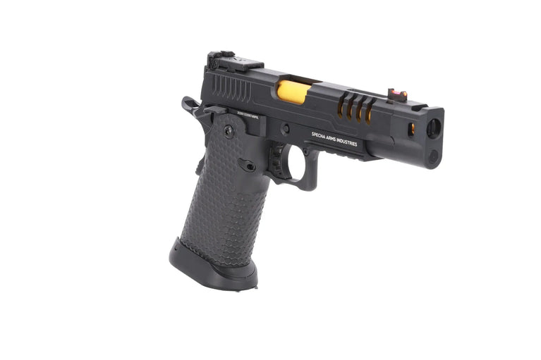 PISTOLA SOFTAIR A GAS/CO2 SA-VGP23 SERIE VAPOR NERA/DORATA SPECNA ARMS