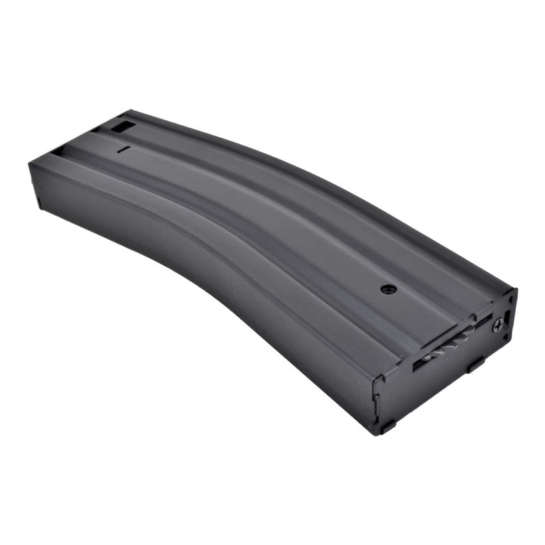 CARICATORE MAGGIORATO IN METALLO NERO PER M4 DA 500BB D-BOYS