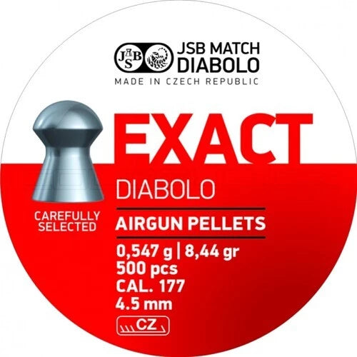 PIOMBINI EXACT 4.51 CZ X 500pcs JSB