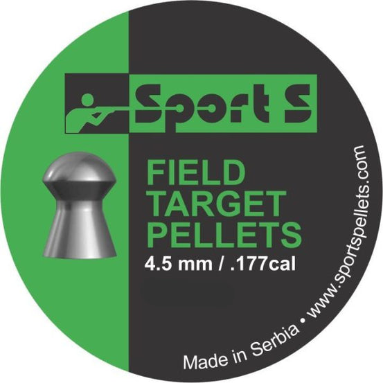 PIOMBINI FIELD TARGET CALIBRO 4,5mm/.177 A TESTA STONDATA SPORT S 500PCS