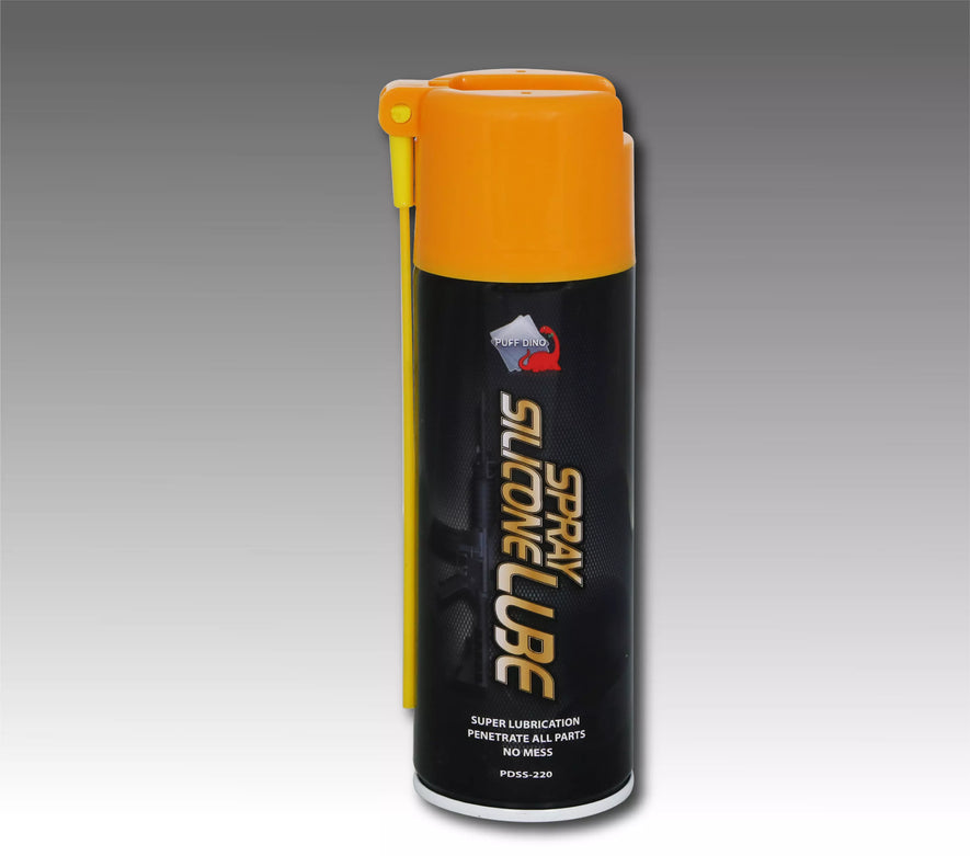 SPRAY LUBRIFICANTE AL SILICONE DA 220ml DINO PUFF